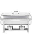 11L Stainless Steel Chafing Dish – Buffet Food Warmer (Double Tray)