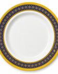 Royal Blue Gold Melamine Dinner Set – 3 Piece