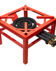 3 Ring High Pressure Gas Burner – Heavy Duty LPG Cooker