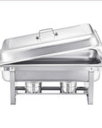 11L Stainless Steel Chafing Dish – Buffet Food Warmer (Single Tray)