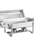 11L Stainless Steel Chafing Dish – Buffet Food Warmer (Single Tray)