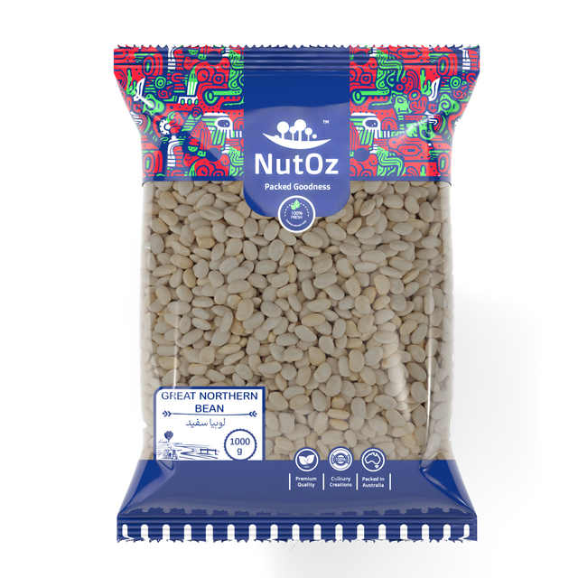 NutOz Great Northern Beans — 1kg