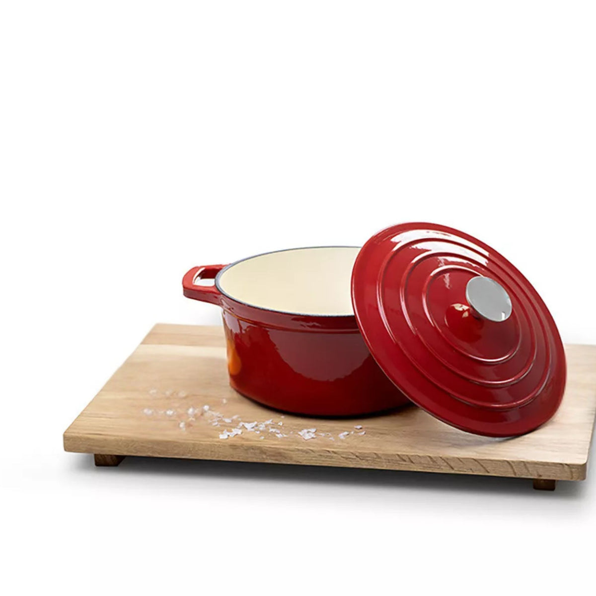 20cm Cast Iron Casserole 2.7L