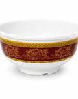 Royal Red Gold Melamine Dinner Set – 3 Piece