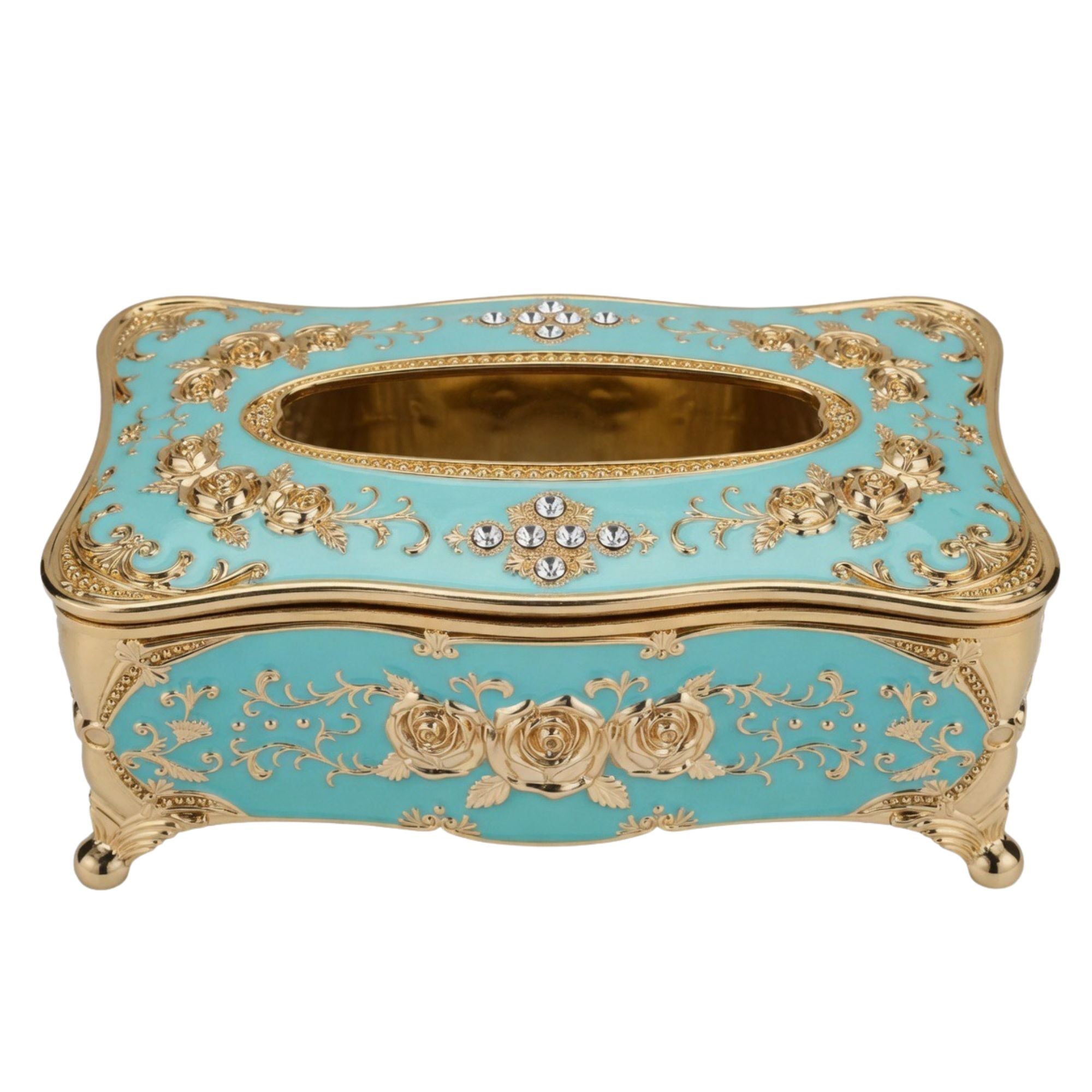 European Style Tissue Box – Elegant Decorative Cover