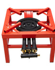 3 Ring High Pressure Gas Burner – Heavy Duty LPG Cooker