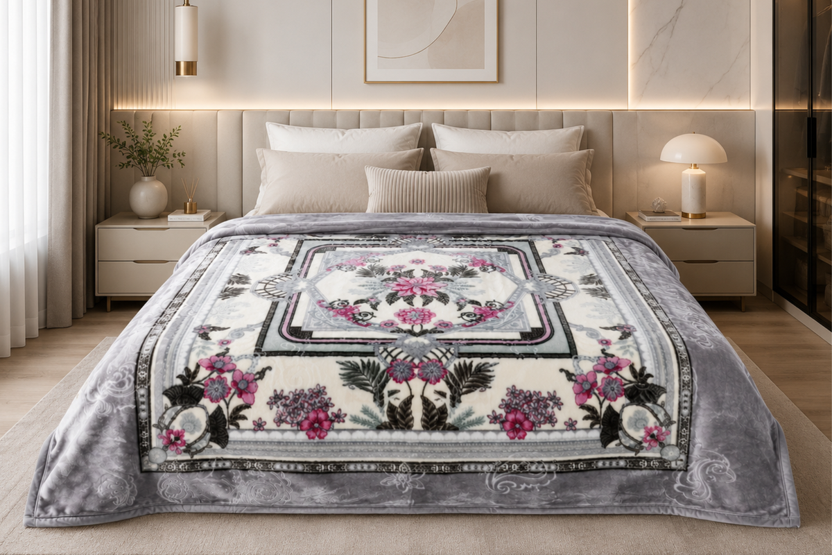 Soft GemStop blankets styled for home comfort.