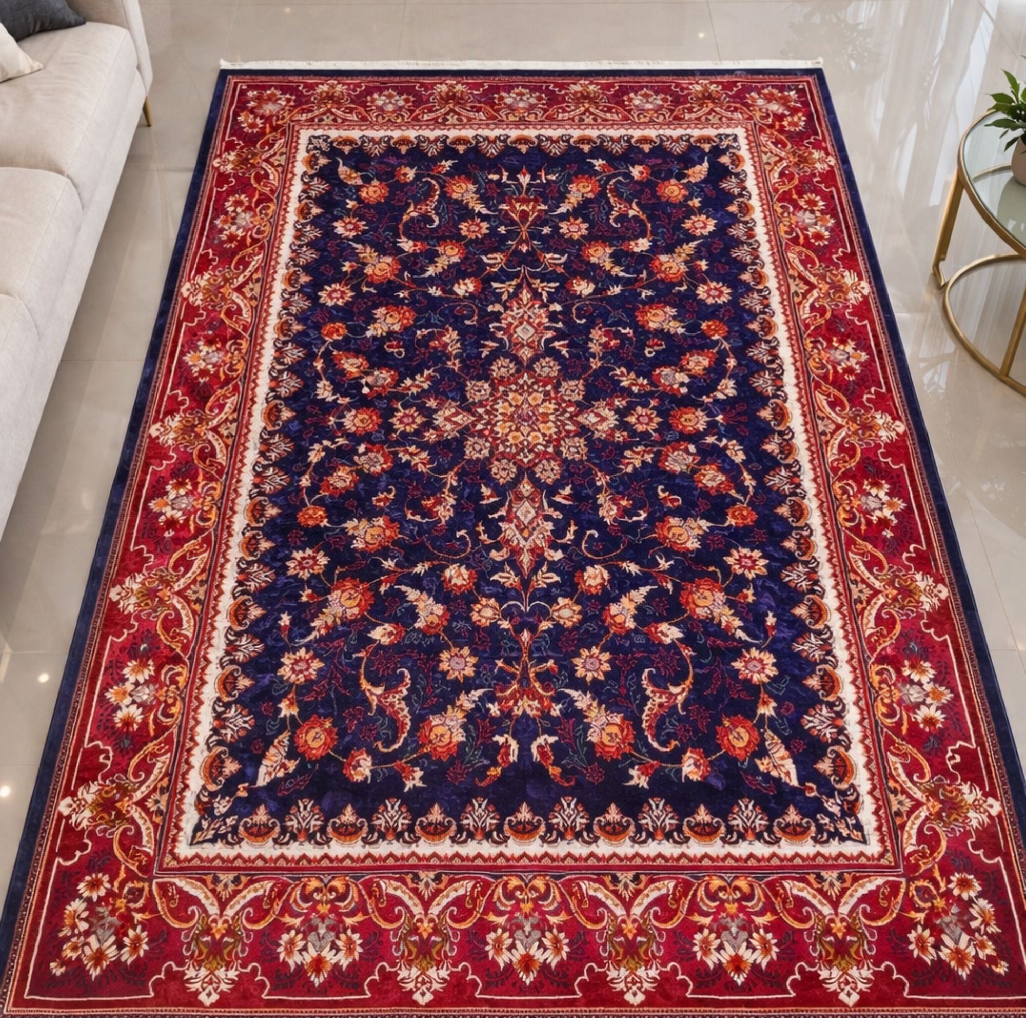 Persian Style Carpet 160cm x 230cm – Gem Stop