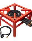 3 Ring High Pressure Gas Burner – Heavy Duty LPG Cooker