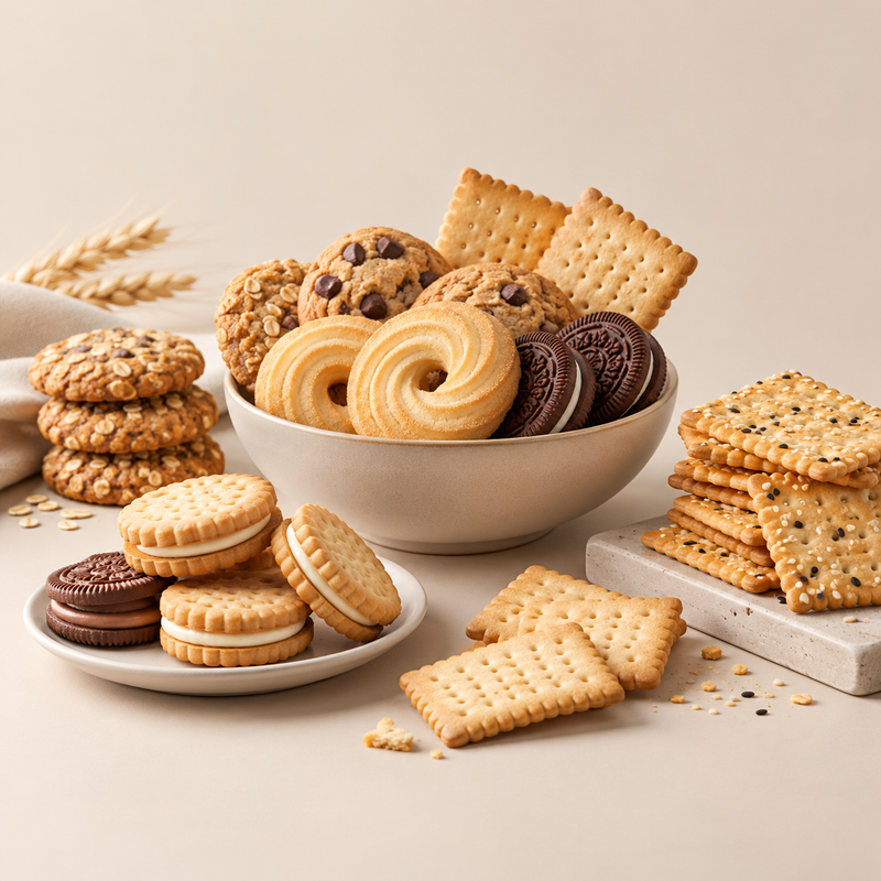 Biscuits, Cookies & Crackers