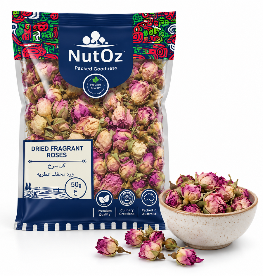NutOz Dried Fragrant Roses — 50g