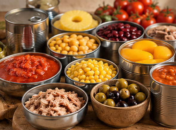 Canned & Packaged Foods