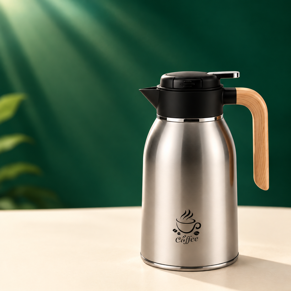 1.5L Inner Glass Thermos Flask – Easy Pour